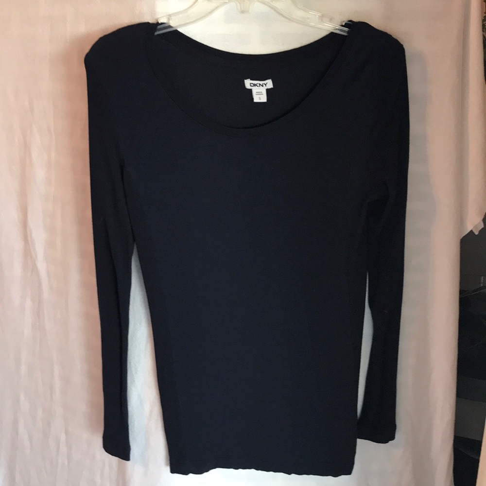 DKNY Navy Blue long sleeved shirt